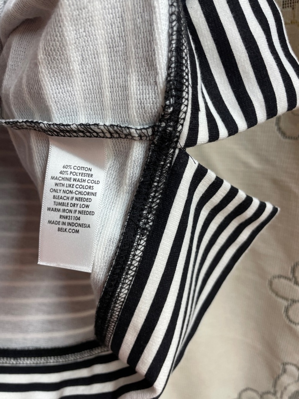 Kim Rogers Black and White Pullover 2X. NWT - Picture 3 of 8